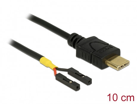 Delock 85394 Cable Usb Type-C™ Male > 2 X Pin Header Female Separate Power