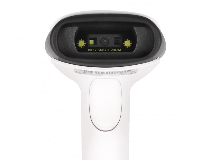 Delock 90587 Barcode Scanner 1D And 2D For 2.4 Ghz, Bluetooth Or Usb - White