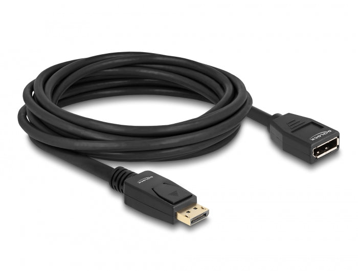 Delock 80004 Displayport 1.2 Extension Cable 4K 60 Hz 5 M