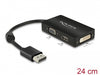 Delock 62656 Adapter Displayport 1.1 Male > Vga / Hdmi / Dvi Female