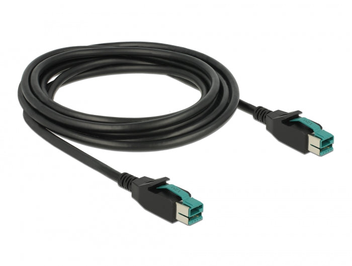 Delock 85494 Poweredusb Cable Male 12 V > Poweredusb Male 12 V 3 M