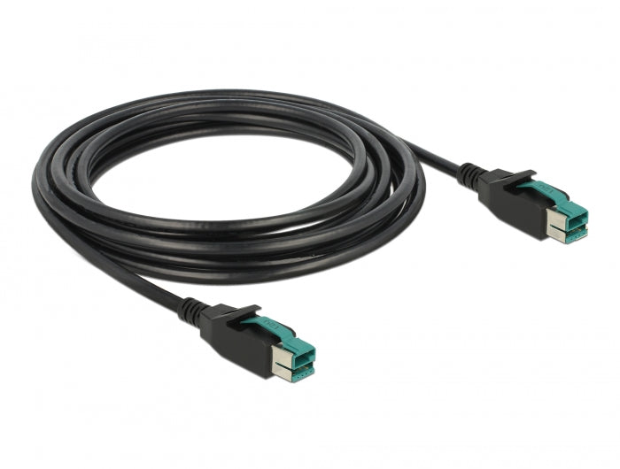 Delock 85495 Poweredusb Cable Male 12 V > Poweredusb Male 12 V 4 M