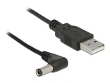 Delock 85588 Usb Power Cable To Dc 5.5 X 2.5 Mm Male 90° 1.5 M