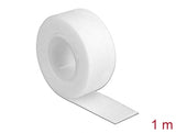 Delock 18379 Hook-And-Loop Tape On Roll L 1 M X W 20 Mm White