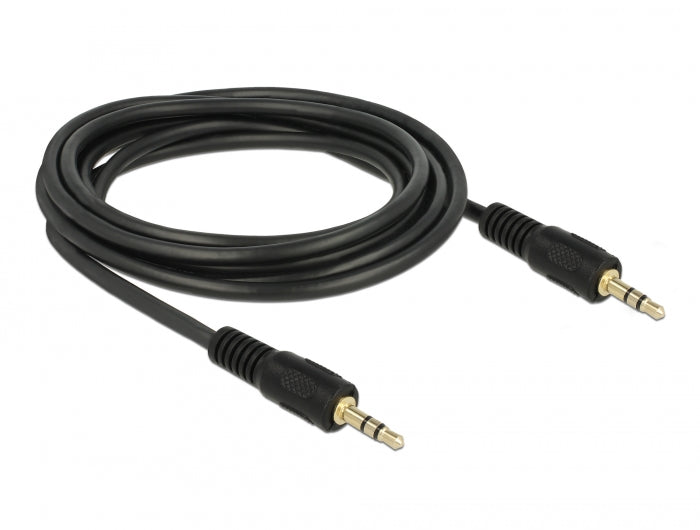 Delock 84001 Cable Audio Dc Jack 3.5 Mm Male / Male 2.5 M