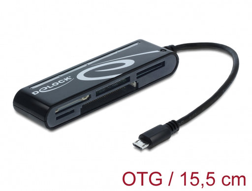 Delock 91732 Micro Usb Otg Card Reader 5 Slots