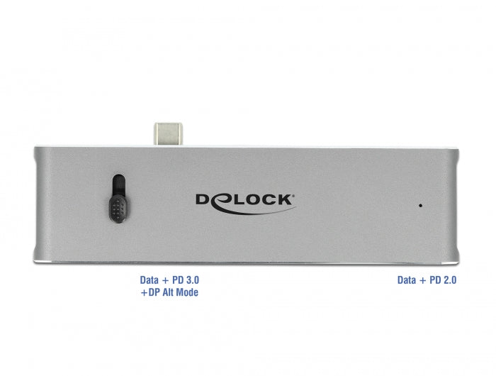 Delock 87752 Docking Station Dual Usb Type-C™ With Hdmi / Usb 3.2 / Sd / Pd 3.0