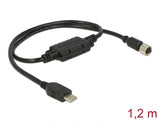 Navilock 62940 Connection Cable M8 Female Serial Waterproof