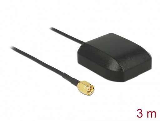 Navilock 60555 Nl-281Gg Multi Gnss Galileo Glonass Gps Sma Plug Antenna 3 M