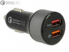 Navilock 62739 Car Charger 2 X Usb Type-A With Qualcomm® Quick Charge™ 3.0