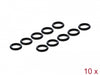 Navilock 12680 O-Ring Silicone For M8 6 Pin Plug Black 10 Pieces