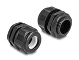 Delock 60473 Ex Cable Gland M25 Black 2 Pieces