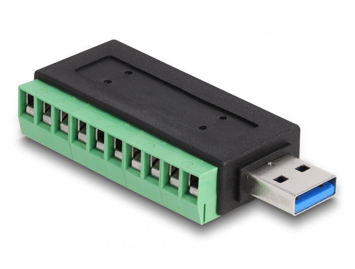 Delock 66044 Usb 3.2 Gen 1 Type-A Male To Terminal Block Adapter