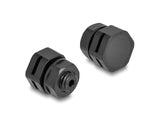 Delock 60477 Ventilation Plug M6 Black 2 Pcs