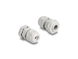 Delock 60468 Ex Cable Gland M12 Grey 2 Pieces