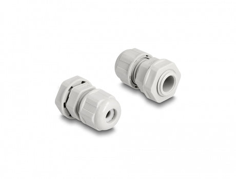 Delock 60468 Ex Cable Gland M12 Grey 2 Pieces