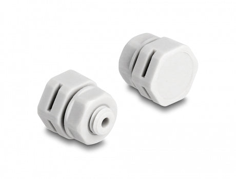 Delock 60478 Ventilation Plug M6 Grey 2 Pcs