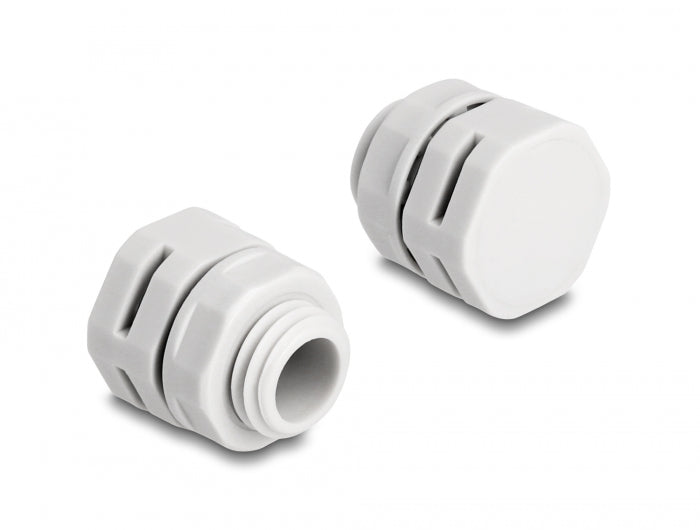 Delock 60480 Ventilation Plug M12 Grey 2 Pcs