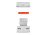 Delock 60480 Ventilation Plug M12 Grey 2 Pcs