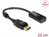 Delock 62609 Adapter Displayport 1.2 Male > Hdmi Female 4K Passive Black