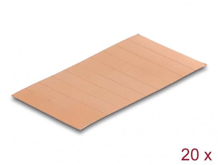 Delock 66974 Copper Strips 35 X 7 Mm Self-Adhesive 200 Pieces