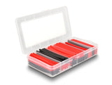 Delock 20909 Heat Shrink Tube Assortment Box, Shrinkage Ratio 2:1, 196 Pieces