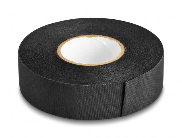 Delock 20912 Cloth Tape 25 M X 25 Mm Untearable Self-Adhesive Black