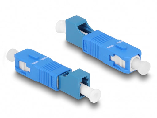 Delock 87941 Optical Fiber Hybrid Coupler Sc Simplex Male To Lc Simplex Female