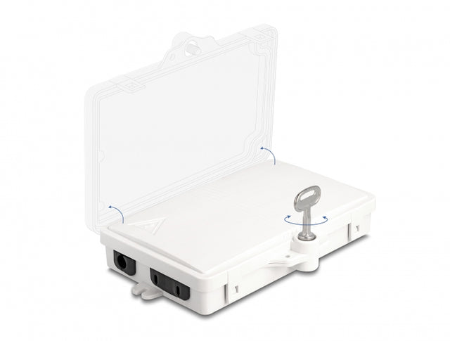 Delock 87899 Fiber Optic Distribution Box For Indoor And Outdoor Ip65