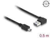 Delock 85175 Cable Easy-Usb 2.0 Type-A Male Angled Left / Right