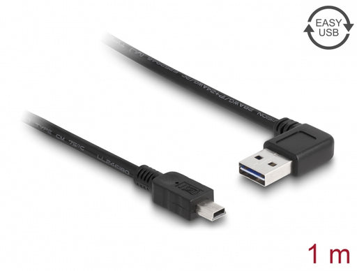 Delock 83378 Cable Easy-Usb 2.0 Type-A Male Angled Left / Right