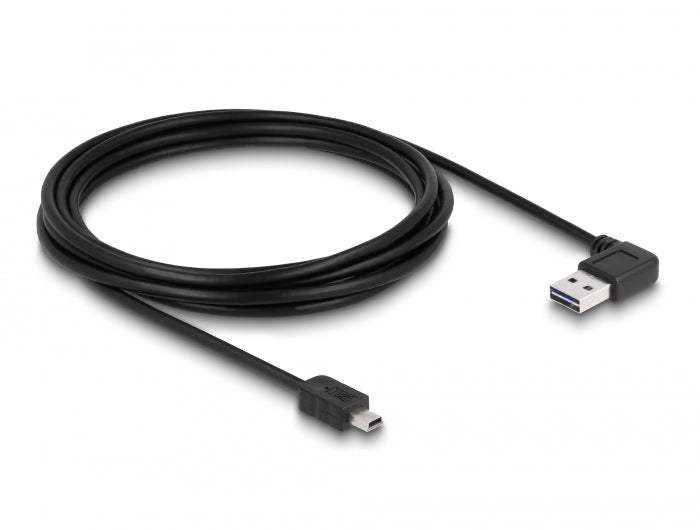 Delock 83380 Cable Easy-Usb 2.0 Type-A Male Angled Left / Right