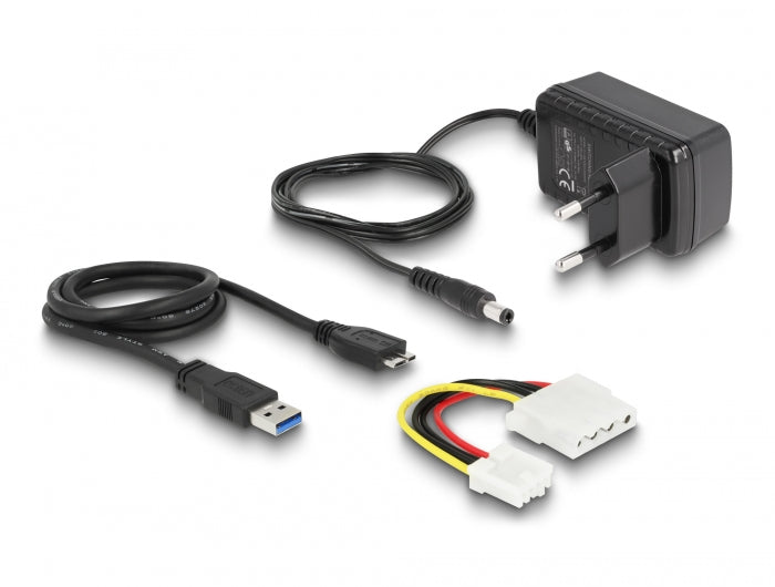 Delock 61486 Converter Usb 5 Gbps To Sata 6 Gb/S / Ide 40 Pin / Ide 44 Pin