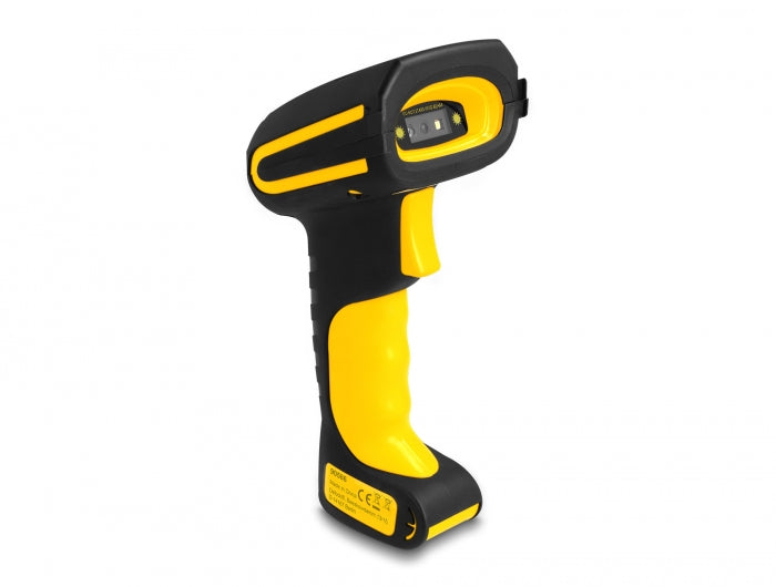 Delock 90586 Industrial Barcode Scanner 1D And 2D For 433 Mhz Or Bluetooth