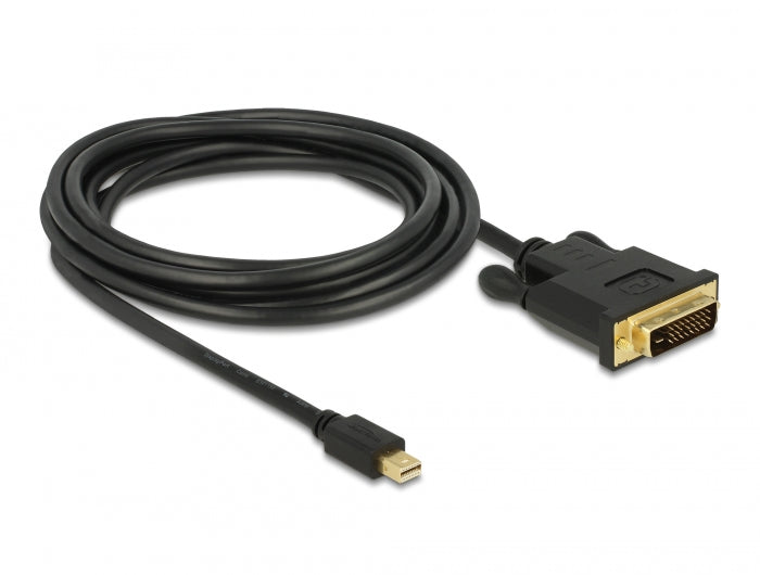 Delock 83990 Cable Mini Displayport 1.1 Male > Dvi 24+1 Male 3 M