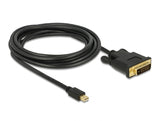 Delock 83990 Cable Mini Displayport 1.1 Male > Dvi 24+1 Male 3 M