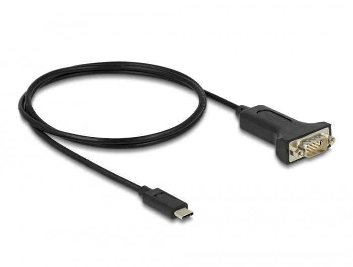 Delock 64195 Adapter Usb Type-C™ To 1 X Serial Rs-232 D-Sub 9 Pin Male