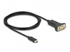 Delock 64196 Adapter Usb Type-C™ To 1 X Serial Rs-232 D-Sub 9 Pin Male