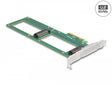 Delock 90091 Pci Express 4.0 X8 Card To 2 X Internal U.2 Nvme Sff-8639