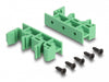 Delock 66912 D-Sub 25 Pin Female To Terminal Block For Din Rail