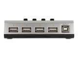 Delock 87762 Switch Usb 2.0 With 1 X Type-B Female To 4 X Type-A Female