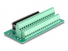 Delock 66914 D-Sub 37 Pin Female To Terminal Block For Din Rail