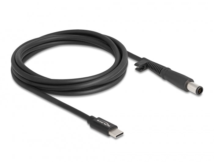 Delock 87972 Laptop Charging Cable Usb Type-C™ Male To Hp 7.4 X 5.0 Mm Male