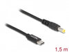 Delock 87978 Laptop Charging Cable Usb Type-C™ Male To 5.5 X 2.5 Mm Male