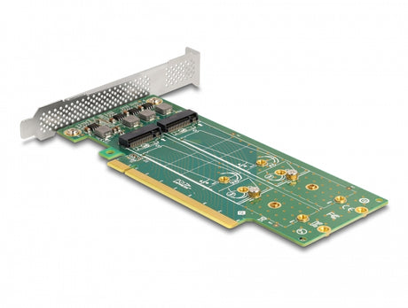 Delock 90090 Pci Express 4.0 X16 Card To 4 X Internal Nvme M.2 Key M 110 Mm