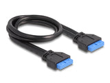 Delock 83124 Cable Usb 3.0 Pin Header Female 2.00 Mm 20 Pin