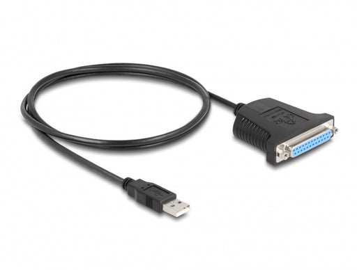 Delock 61330 Adapter Usb 1.1 Male > 1 X Parallel Db25 Female