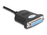 Delock 61330 Adapter Usb 1.1 Male > 1 X Parallel Db25 Female