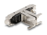 Delock 87096 Rj45 Coupler Lsa To Lsa With Strain Relief Cat.8.1 Toolfree