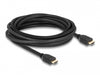 Delock 82004 High Speed Hdmi Cable 48 Gbps 8K 60 Hz Black 5 M